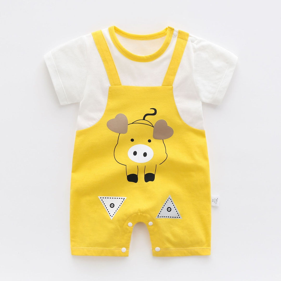 Baby einteilige Kleidung Sommer dünner Junge Baby Strampler reines Baumwolle