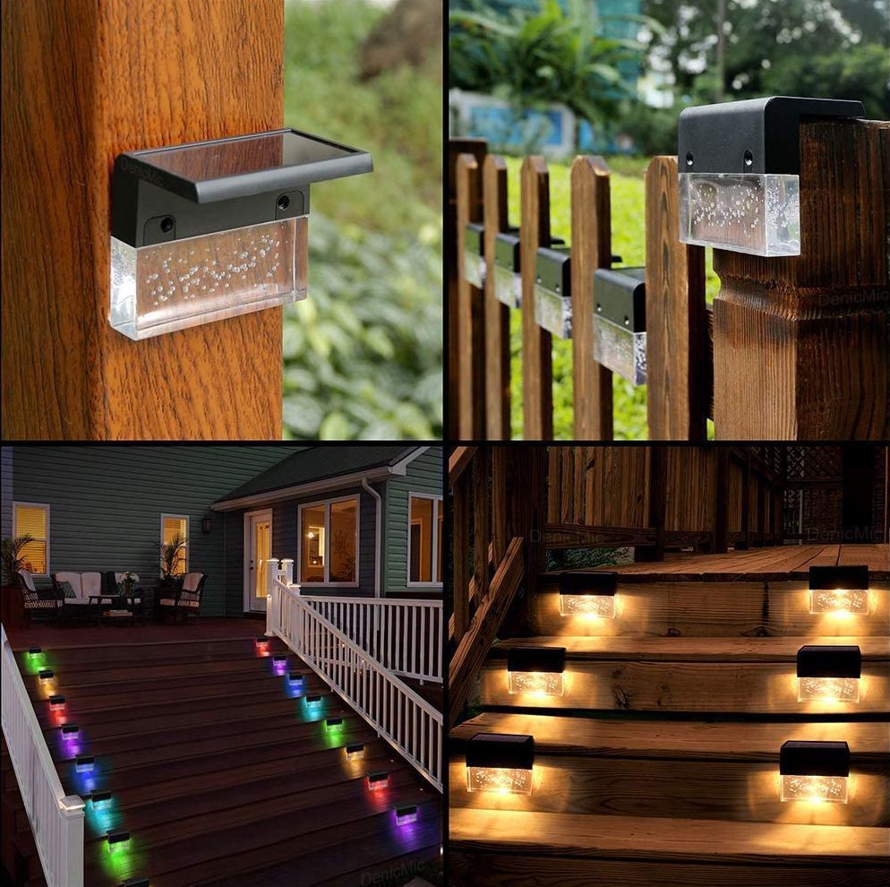 NUEVO RGB RGB LED Light Step Fence Light