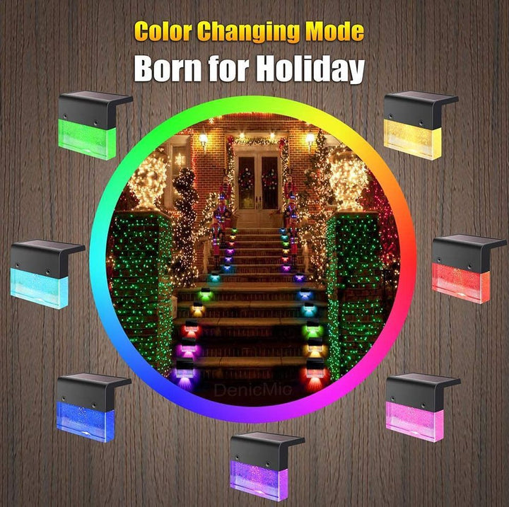 NUEVO RGB RGB LED Light Step Fence Light