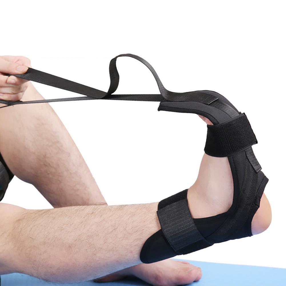 Ligament de yoga étirement de la courroie de pied étouffe