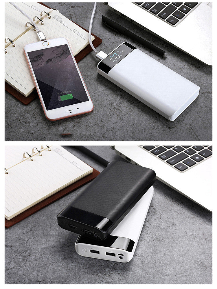 Power Bank 20000MAH Creative 80000M Digital Digital Power Bank