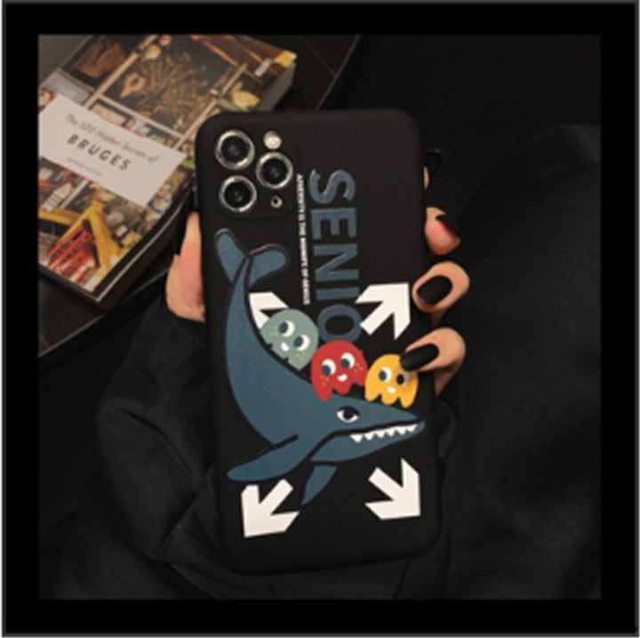 Compatible with Apple , Trendy Brand Style Creative Personality Mobile Phone Case All-inclusive