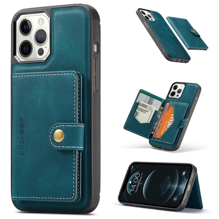 Phoneretro Magnetic-Absorbing Splot Card Case Cash Case Case Flip защитная крышка