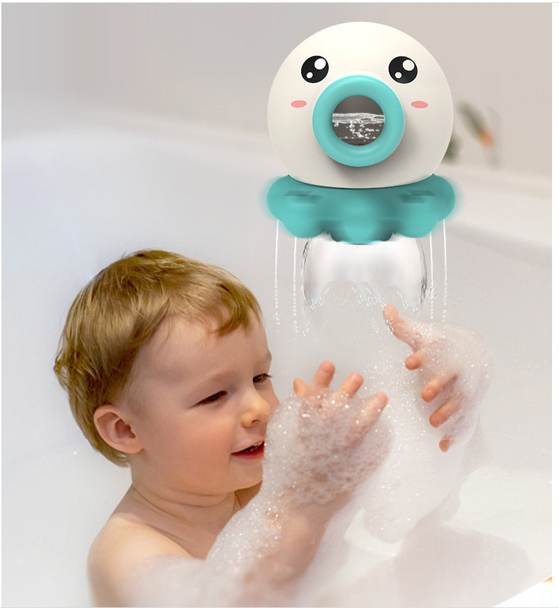 タコ噴水泉浴玩具水ジェット回転シャワー浴室おもちゃ夏水玩具スプリンクラービーチおもちゃキッズ水玩具