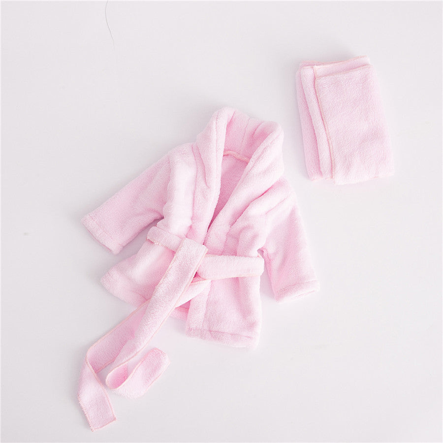 Baby Boshrobes Ręcznik Solidny kolor ciepły kolor