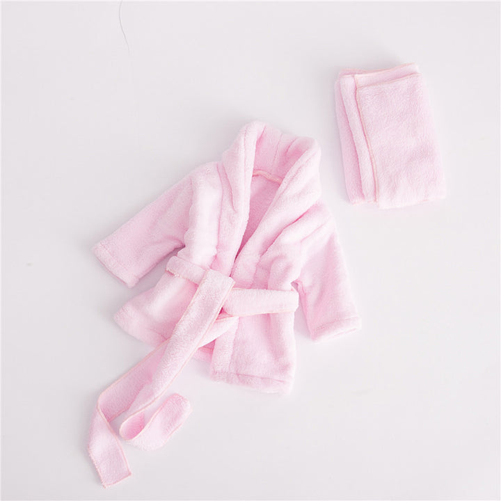 Baby badekåper badehåndkle farget farge varmt