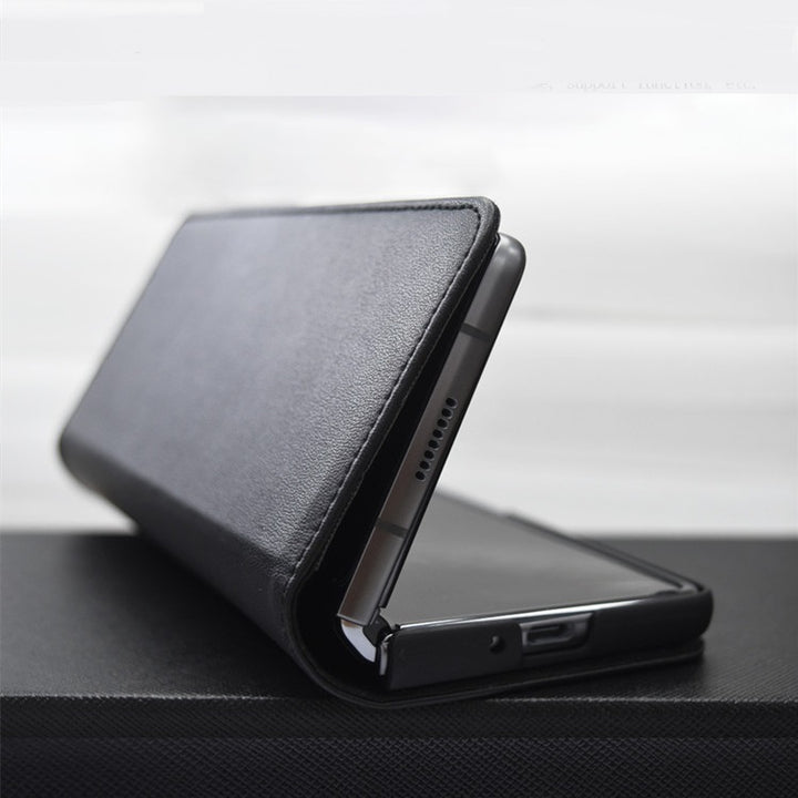 Samsung Z Fold2 Flip Cover2 Split Two-в-один против Flip Flip Leather Case