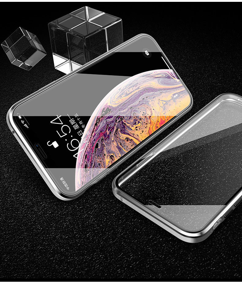 Magnetisk glassbeskyttelsesdekke for forskjellige typer mobiltelefoner