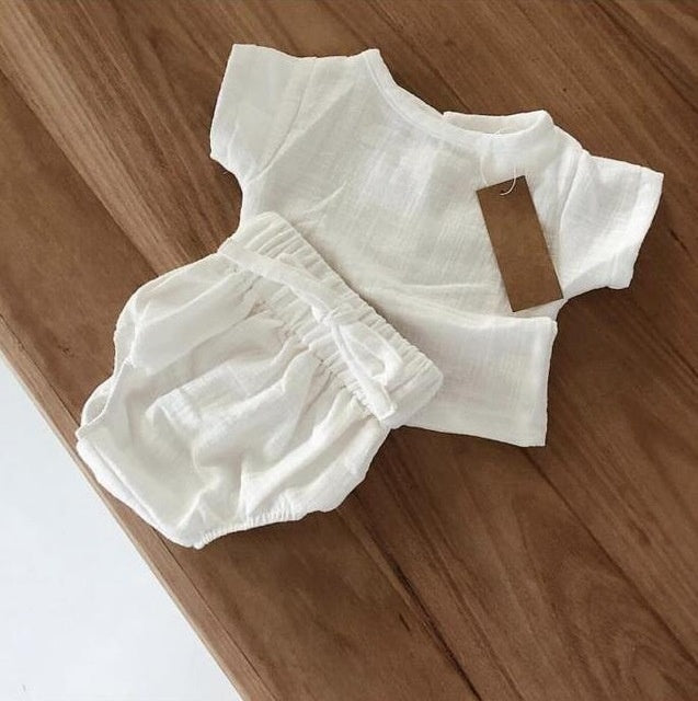 Baby pojke barn kläder sommar spädbarn småbarn skjorta shorts