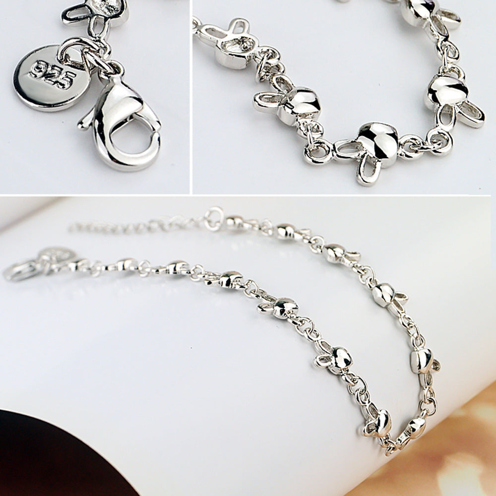 Platinum-plated Girls Simple And Cold Wind Bracelets Rabbit Bracelet All-match