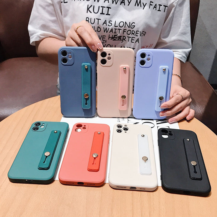 Compatible with Apple, Rubik's Cube Fine Hole Imitation Liquid Silicone For IPhone12 Mobile Phone Case