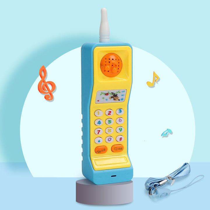 Baby elektronisk telefonleker musikk tidlig barndom pedagogiske leker multifunksjonssimulering telefon leker