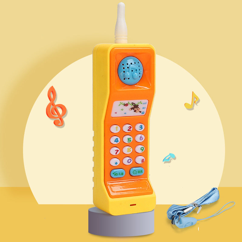 Baby elektronisches Telefon Spielzeug Musik frühkindliches Bildungsspielzeug Multifunktionssimulation Telefonspielzeug
