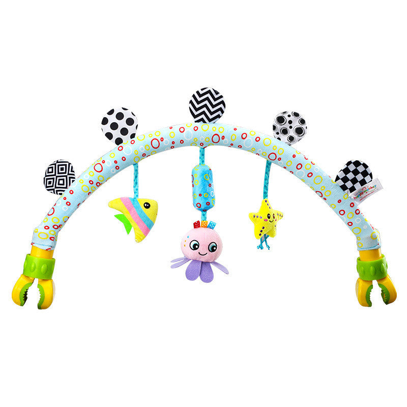 Baby Musical Mobile Toys for Bed Partler en peluche Baby Rattles Toys for Baby Toys 0-12 mois