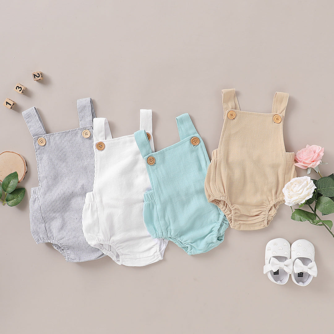 Baby cotton and linen triangle bag hip clothes