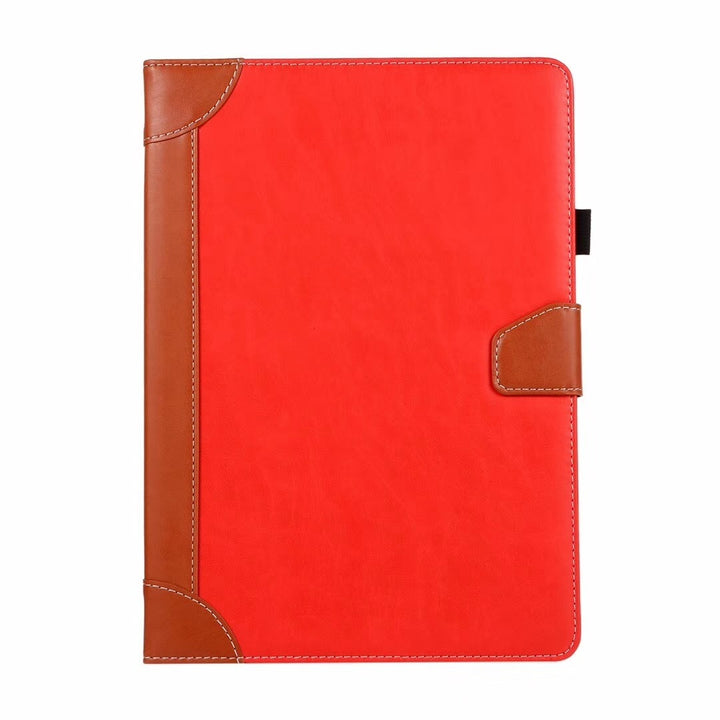 Compatible con Apple, 2019IPAD10.2 Pen Cover Protective Cover Ipad9.7 Business Mini5 Libro Tableta Caja de cuero genial