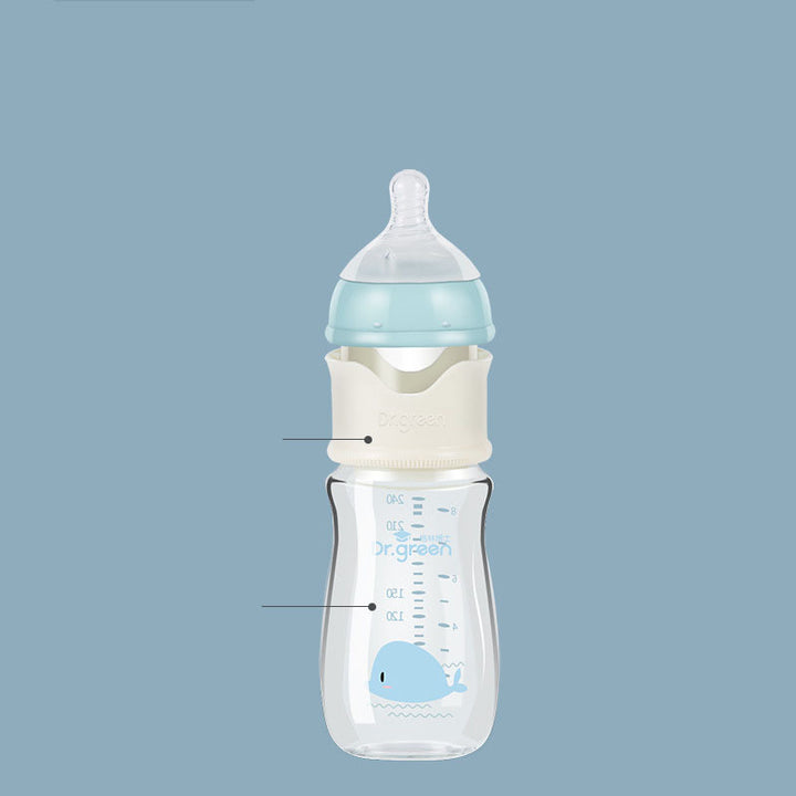 Sticlă de sticlă pentru bebeluși
