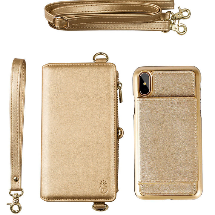 Mobile Phone Case Zipper Hand Holding Strap To Protect The Holster