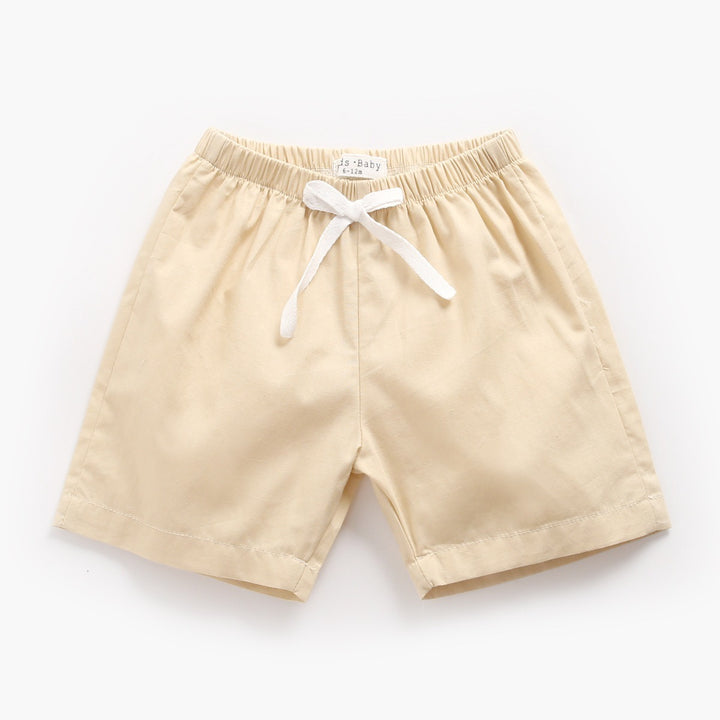 Baby Kleidung Koreanische Kinderkleidung Baby Jungen Tierdruck Kurzarm T-Shirt Shorts zweiteiliger Sommer