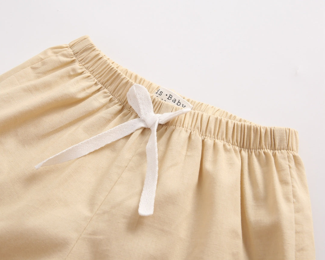 ملابس الأطفال ملابس الأطفال الكورية بيبي بوي الحيوان طباعة قصيرة الأكمام تي شيرت السراويل قطعتين مجموعة الصيف
