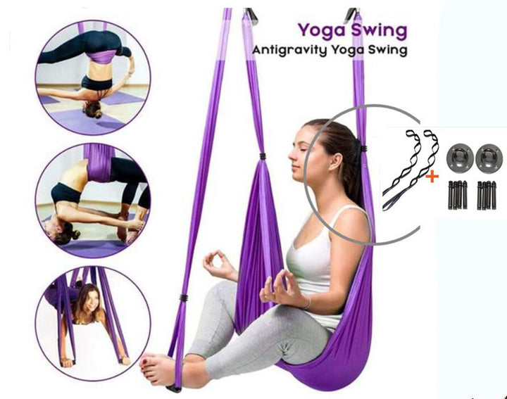 Hamac de yoga anti-gravité