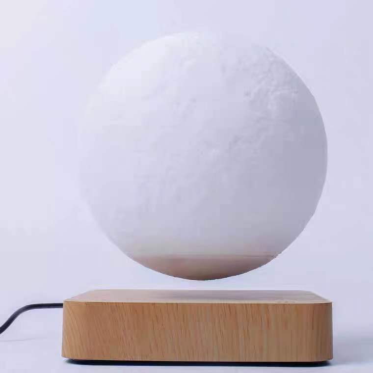 Magnetyczna lampa stołowa Księżyc Księżyc Light 3D Printing Planet Night Light