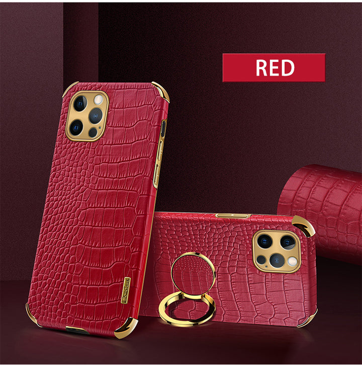 Suitable For Electroplating Mobile Phone Case With Pattern Original Phnom Penh Fine Hole Anti-Fall Protective Cover
