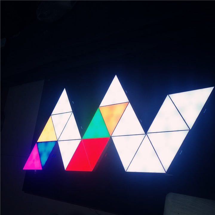 Gratis splicing driehoek modulaire lichten driehoek modulaire lichten led decoratieve lichten