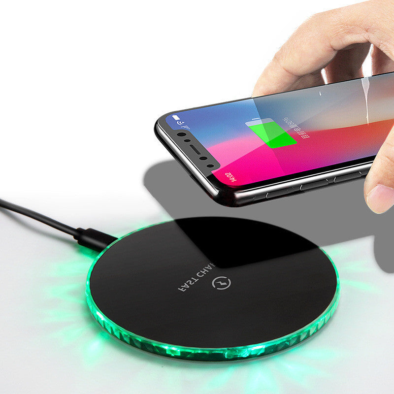 Chargeur sans fil de téléphone mobile Round Wireless Charger