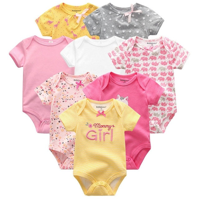 Бебешки дрехи Unisex новородени ромпери памучни деца