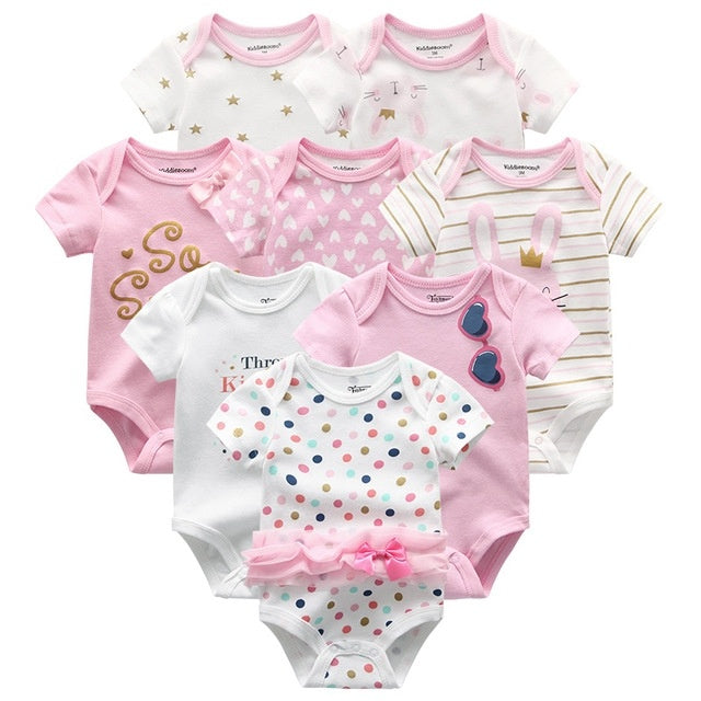 Ropa de bebé unisex recién nacidos jumpsuits para niños pequeños de algodón