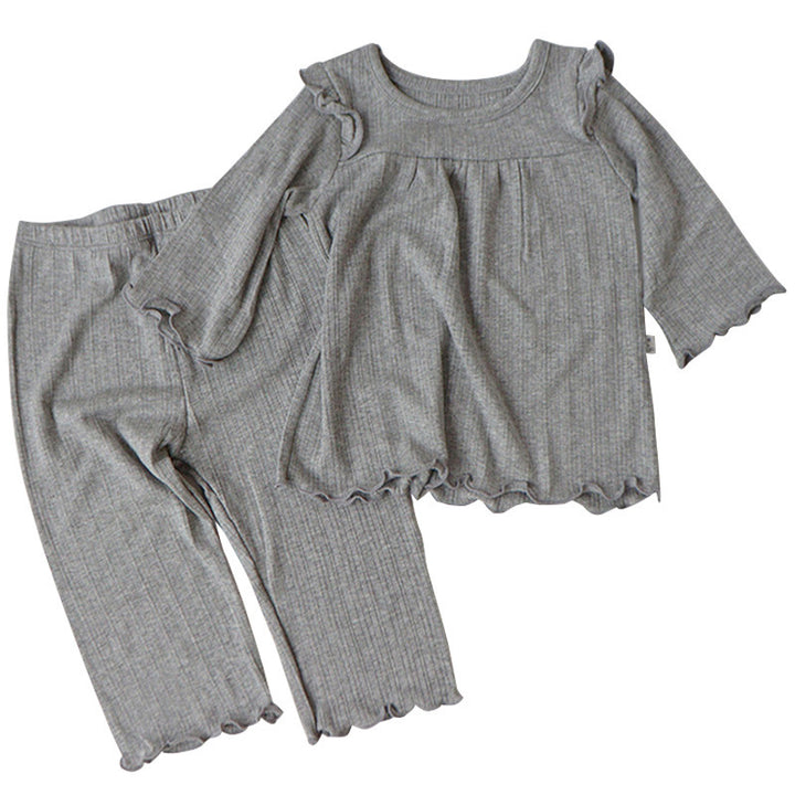 Gyerekruházat baba alsó öltöny pamut puha baba pizsamák baba ruhák baba otthoni szerviz