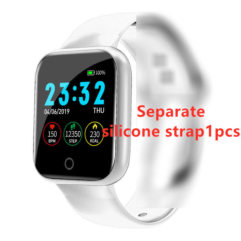 Compatible avec pomme, bracelet intelligent Pidomètre Gédomètre Hypertente de la fréquence cardiaque Détection de sommeil Bluetooth