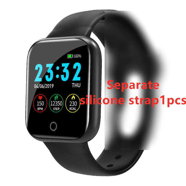 Kompatibel mit Apple, Smart Armband Sports Schritertometer Blutdruck Herzfrequenzschlaf Erkennung Bluetooth Uhr