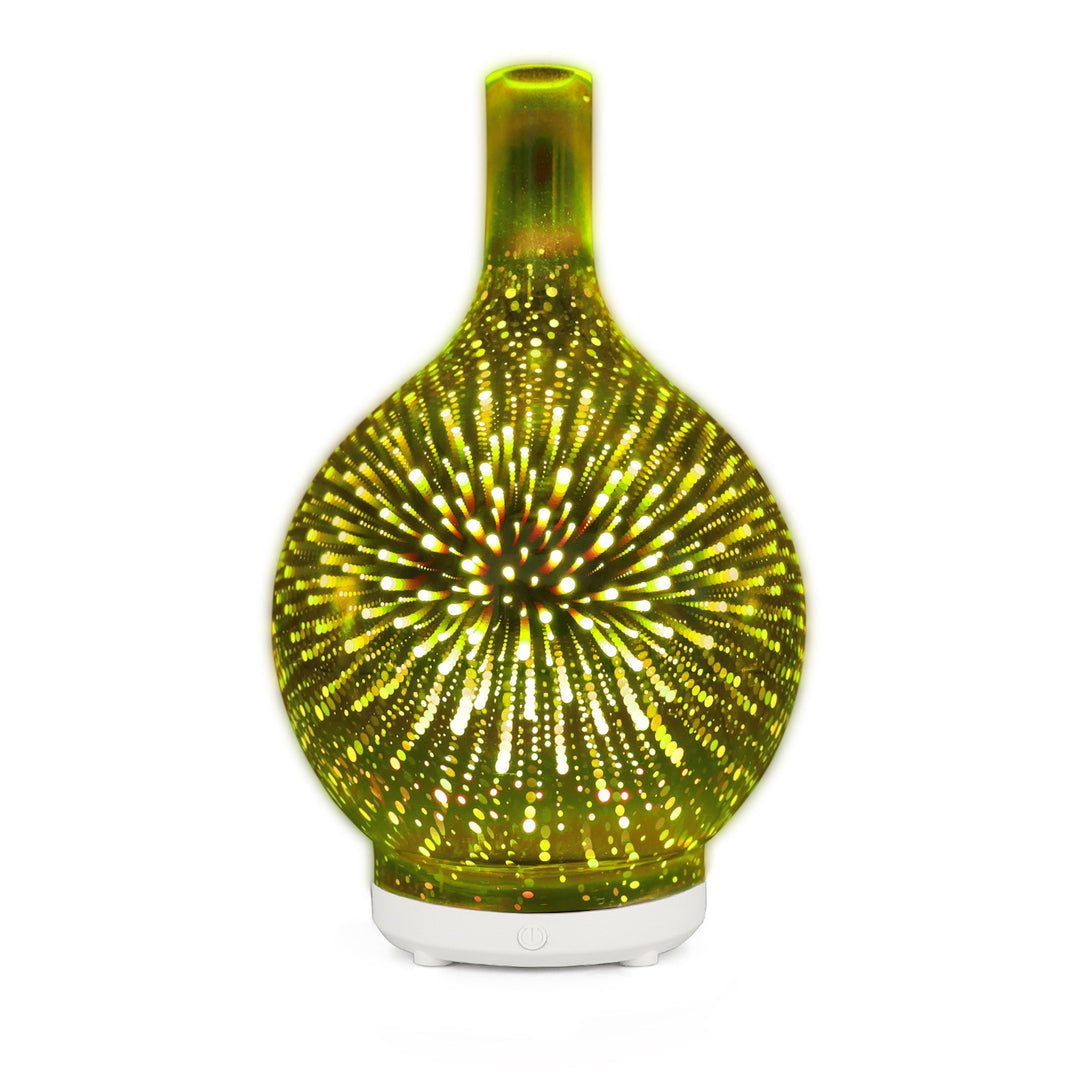 5 V -os üveg színes váza párásító