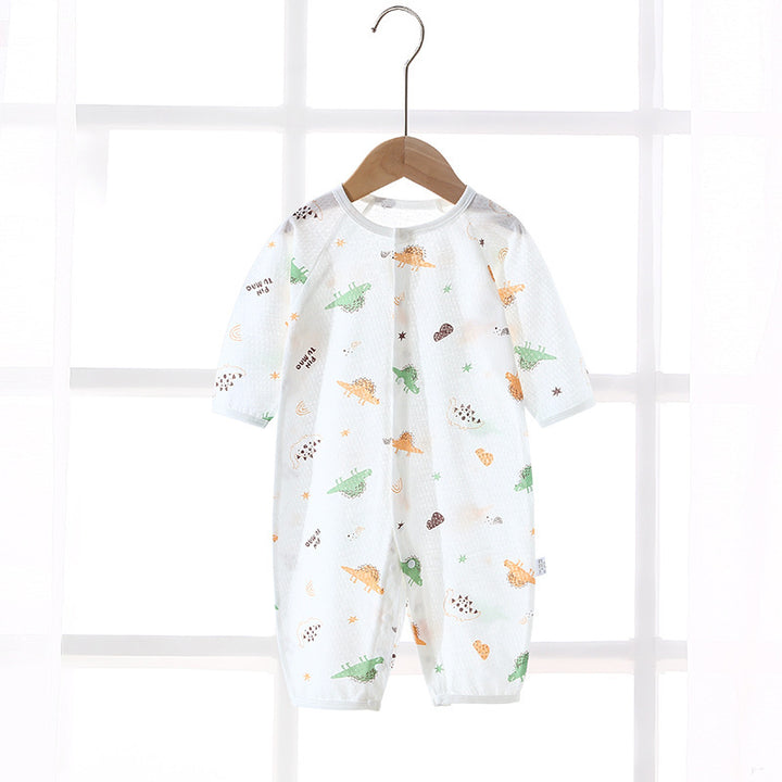 Baby pyjamas, långärmad romper, romper, nyfödda kläder