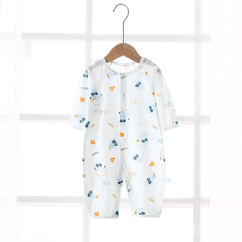 Baby pyjamas, långärmad romper, romper, nyfödda kläder
