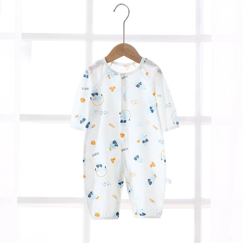 Babypyjama, langärmelige Strampler, Strampler, Neugeborene Kleidung