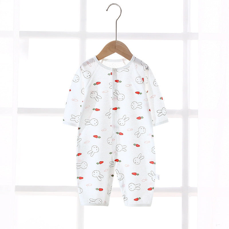 Baby pyjamas, långärmad romper, romper, nyfödda kläder