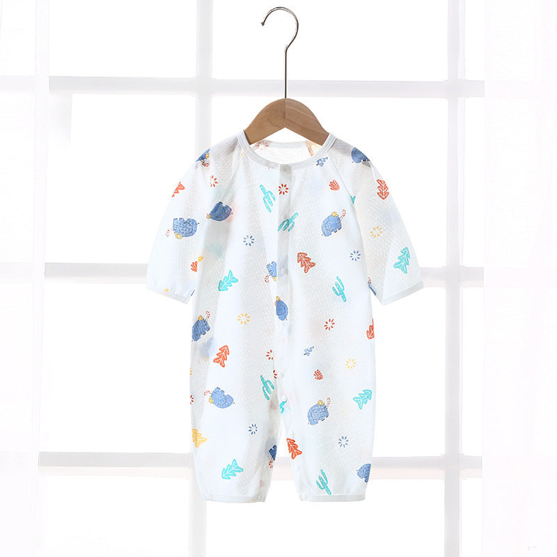 Baby pyjama's, romper met lange mouwen, romper, pasgeboren kleding