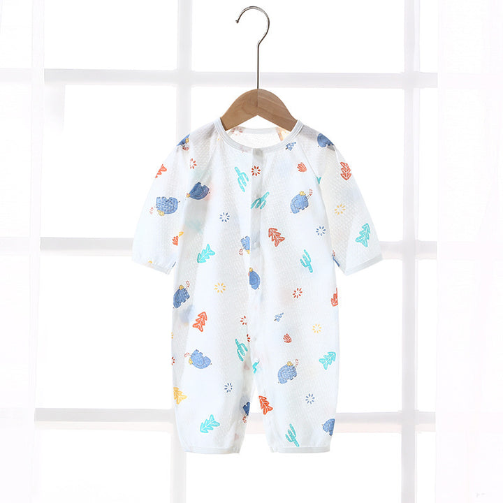 Baby pyjamas, långärmad romper, romper, nyfödda kläder