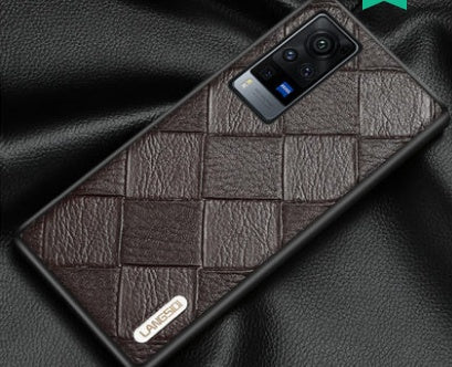 Alkalmas a Vivox60 mobiltelefon-tokhoz új luxus x60pro tíz csúcskategóriás csepp anti-drop x60pro csúcsminőségű üzleti X50 kézzel készített x50Pro all-inclusive cowhathide bőr és nők mobiltelefon védő h
