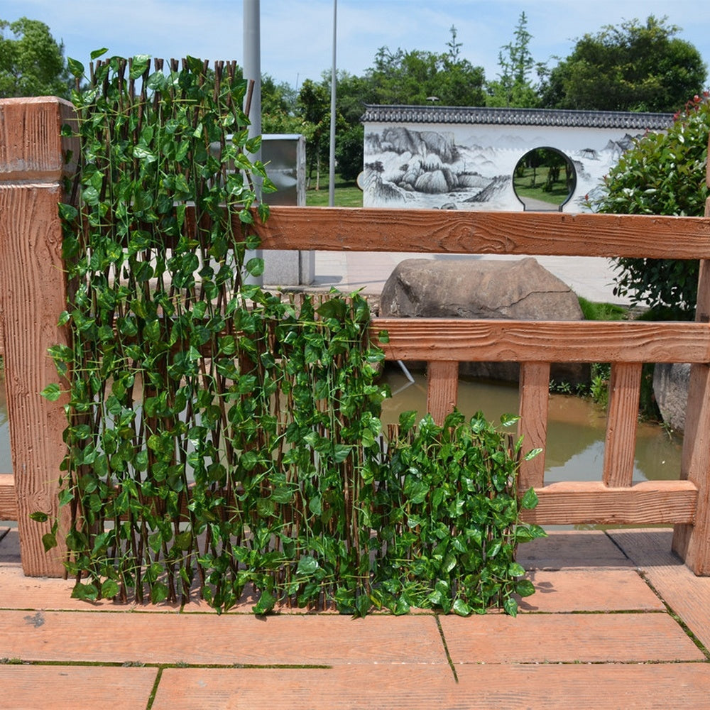 Pflanzenklettern Trellis -Erweiterung Typ Gartengebäude Antikorrosive Holz ziehen Netto -Wand Zaun Garten Home Wanddekoration
