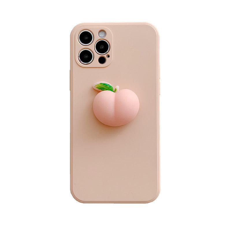Compatible avec le boîtier de téléphone en silicone Peach