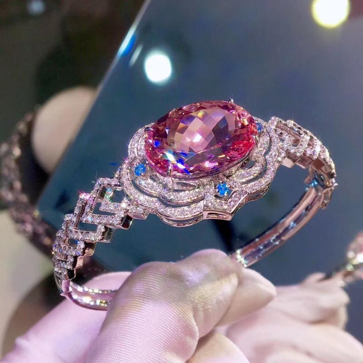 Bracelet de bijoux royal de luxe diamant