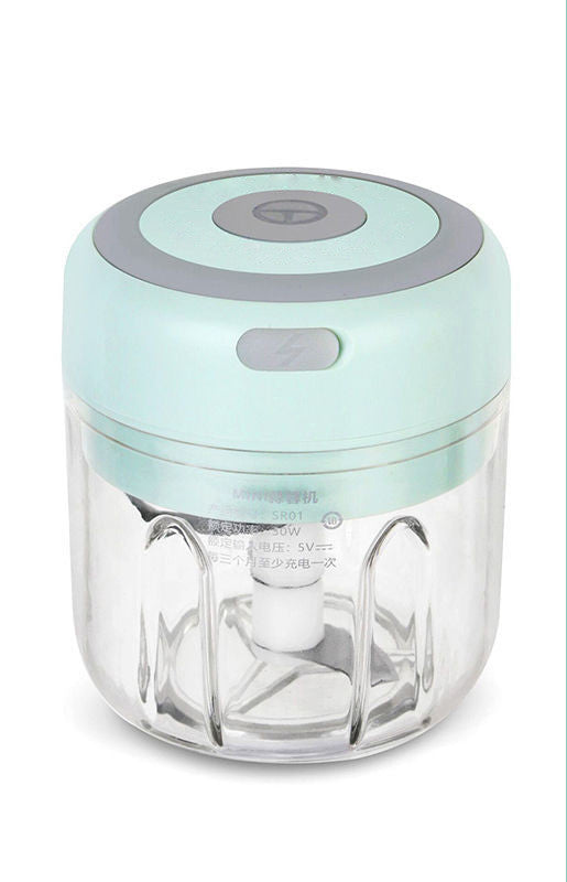 Mini Electric Garlic Chopper USB Carregamento Gengibre Mápula Máquina resistente Ferramenta de cozinha de pimenta durável