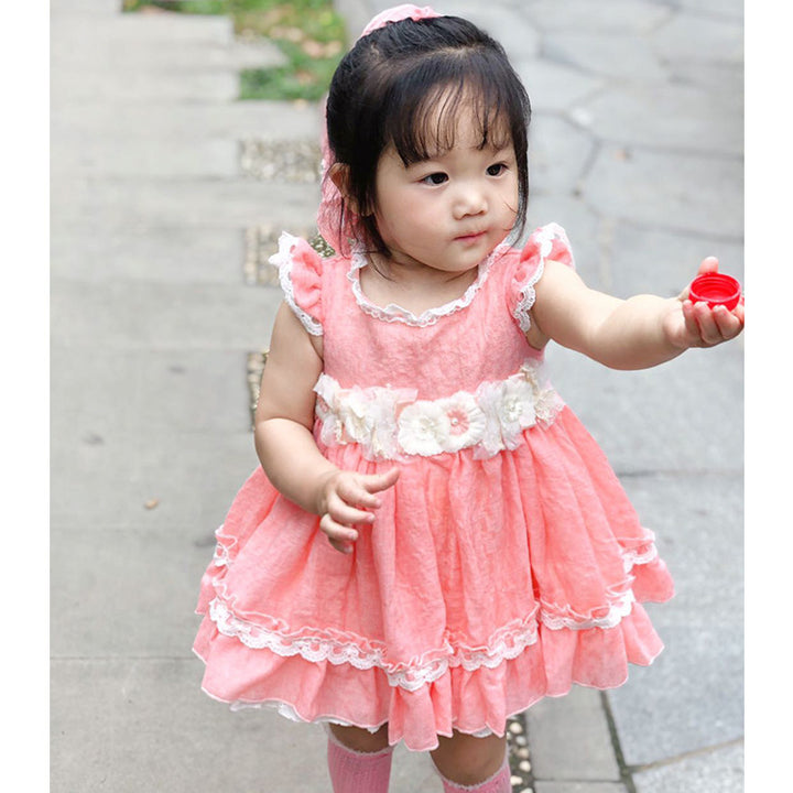 Lolita Испански детски дрехи дворец рокли в стил обхващане