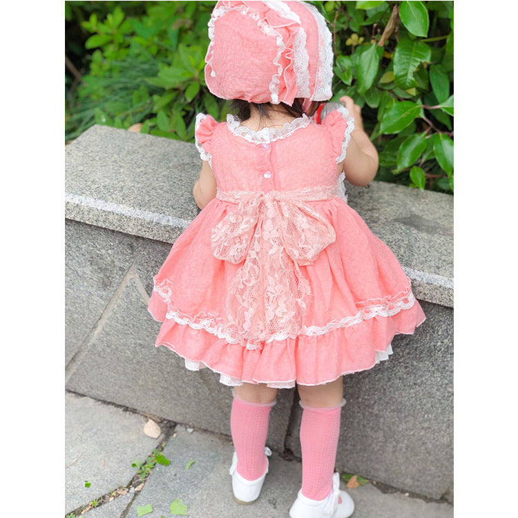 Lolita Spaanse kinderkledingstijl in jurken in de stijl van kinderen