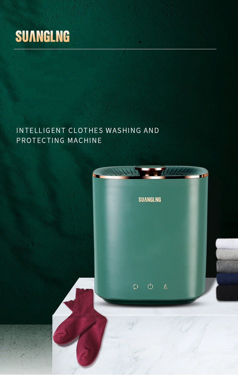 Mini Portable Washing Machine hela automatiska sovsalar Underkläder tvättmaskin