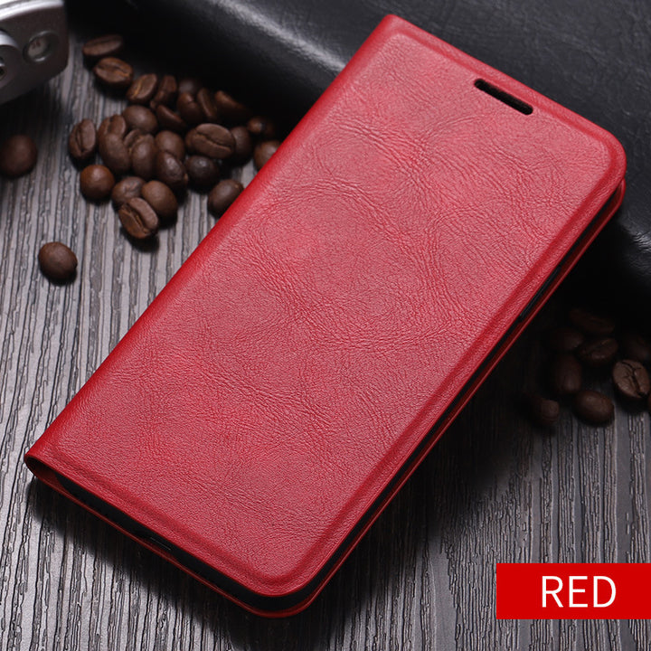 Suitable For Mobile Phone Case Apple 12 Anti-drop Protective Leather Case Flip Type 12pro Male